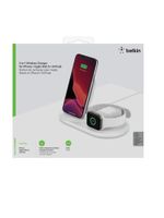 Belkin-Boost-Charge-Auricolare-Smartphone-Orologio-intelligente-Bianco-USB-Carica-wireless-Ricarica-rapida-Interno