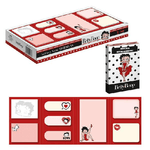 Dohe Betty Boop Porta indice e note adesive - Set da 10 - Prestampato a colori - Adesivo potente - Ideale per segnaletic