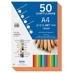 Cartoncini colorati Dohe 180 G/M2 - Formato A4 - PH neutro - Privi di cloro elementare - Coloranti biodegradabili