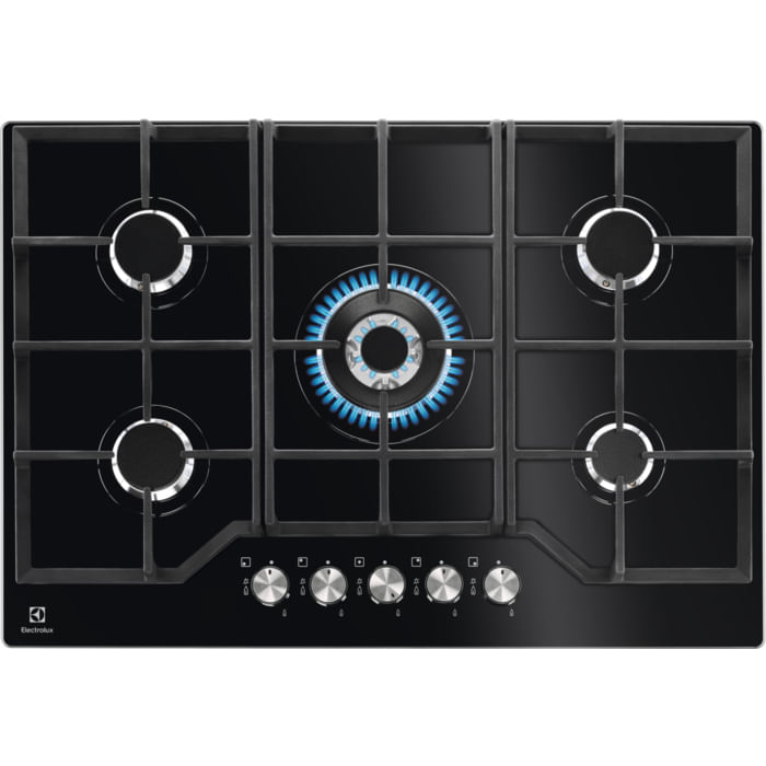 Electrolux-EGG7536K-piano-cottura-Nero-Da-incasso-Gas-5-Fornello-i-