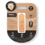 TechOneTech ecoTech USB 2.0 Memoria 32GB (Pendrive) - Realizzata con Paglia di Grano