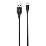 Cavo USB XO Cable NB143 - Lightning - 24 A - 1 m - Nero