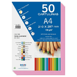 Cartoncini colorati Dohe 180 G/M2 - Formato A4 - PH neutro - Privi di cloro elementare - Coloranti biodegradabili