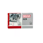 Novus 23/8 Super Scatola da 1000 Graffe 23/8 Zincate per Cucitrici Grosse