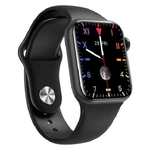 XO W7 Pro Smartwatch Schermo HD da 18 - Batteria da 200 mAh - Ricarica wireless - Cinturino in silicone - IP67 - Colore nero