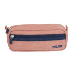 Astuccio Rettangolare con 2 Scomparti Serie Milan Serie 1918 - Tessuto Antistrappo - Misure 21x85x61cm - Colore Rosa