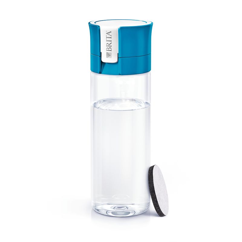 Brita-Fill-Go-Bottle-Filtr-Blue-Bottiglia-per-filtrare-l-acqua-06-L-Blu-Trasparente