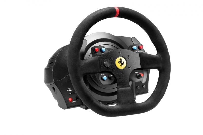 Thrustmaster-T300-Ferrari-Integral-Racing-Wheel-Alcantara-Edition-Nero-Sterzo---Pedali-Analogico-Digitale-PC-PlayStation-4-Playstation-3