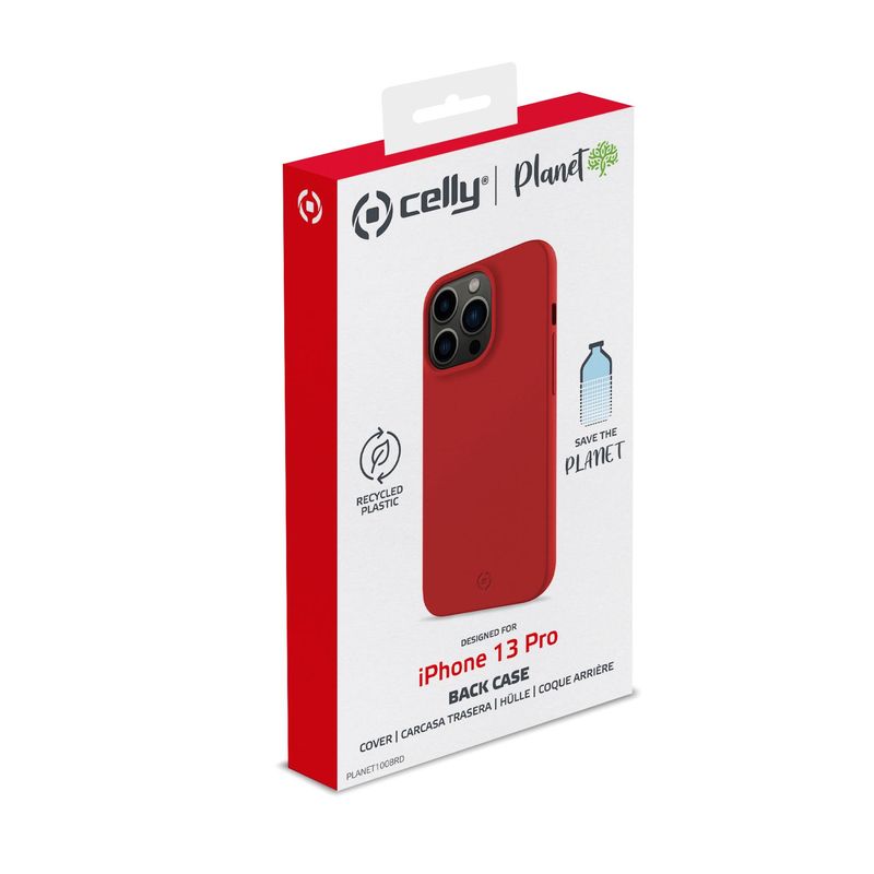 Celly-PLANET-custodia-per-cellulare-155-cm--6.1---Cover-Rosso