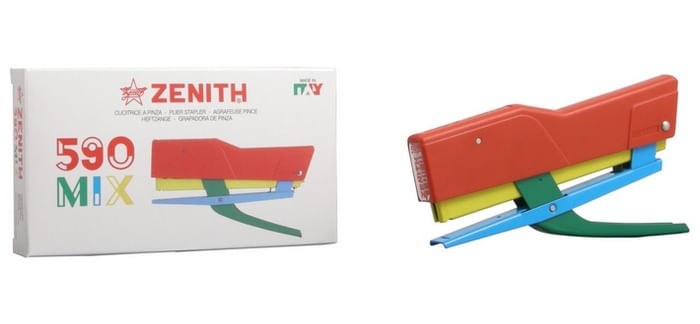 Zenith-CUCICTRICE-590-MIX-Punto-piatto-Blu-Verde-Rosso-Giallo