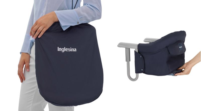 Inglesina-Fast-Sedia-da-tavolo-per-bambino-da-aggancio-Seduta-imbottita-Blu