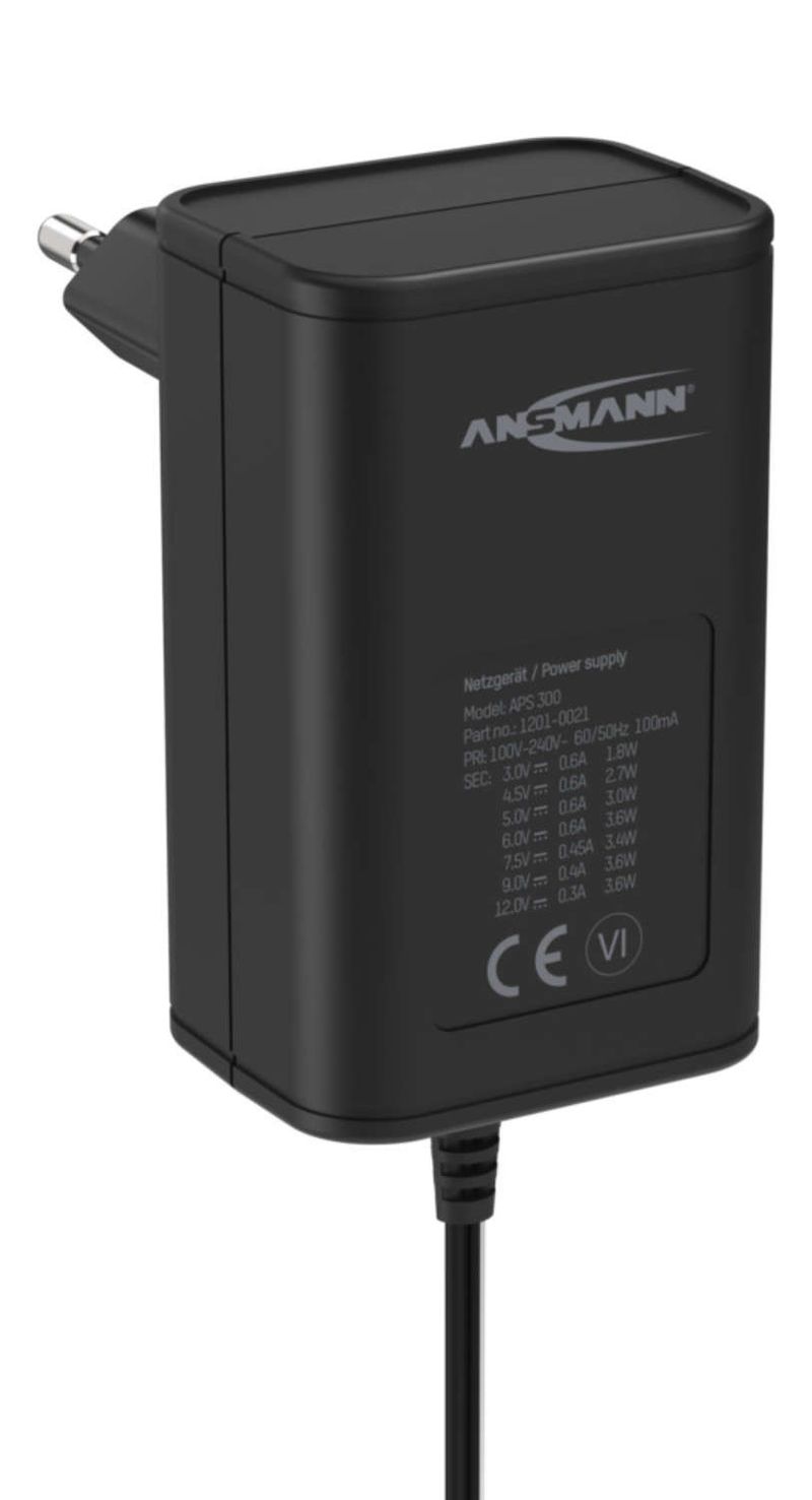 Ansmann-APS-300-adattatore-e-invertitore-Interno-36-W-Nero