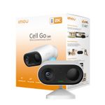 Imou Cell Go Kit - Telecamera a batteria da 3MP 100% senza fili - Funzione VLOG per trasformarla in una Trap Cam.