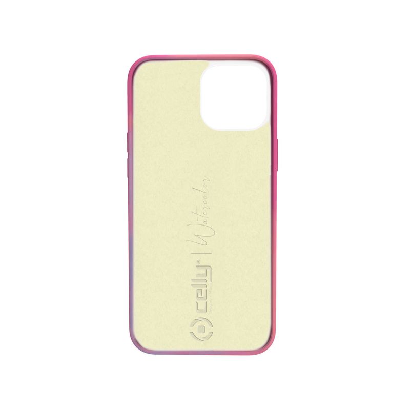 Celly-WATERCOLOR-iPhone-13-custodia-per-cellulare-155-cm--6.1---Cover-Rosa