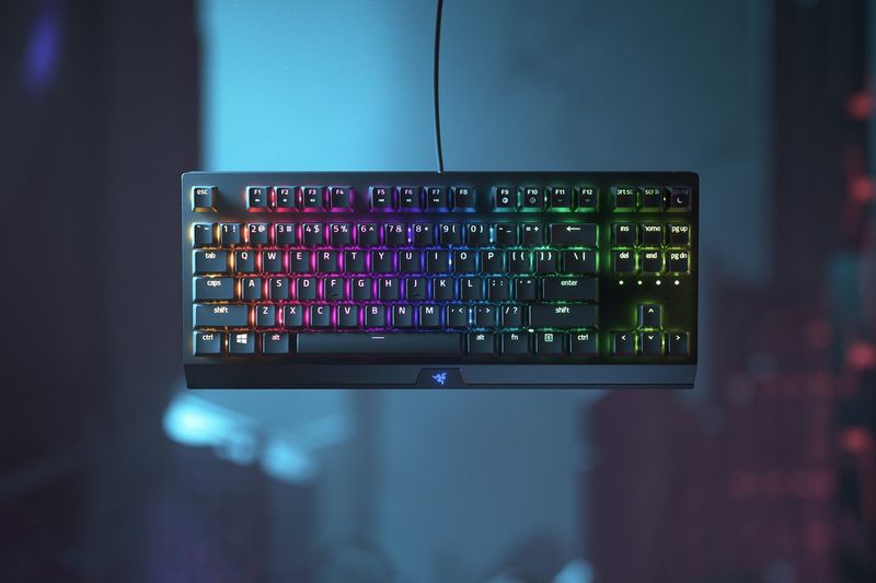 Razer-Blackwidow-V3-Tenkeyless-tastiera-USB-QWERTY-Inglese-US-Nero