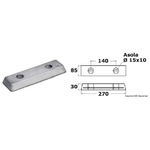 Anodo A alluminio a barra 43.511.01