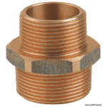 Niples Doppio Ridotto In Bronzo M-m 11-2 X 11-4 Guidi