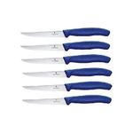 Victorinox Swiss Classic Coltelli da Bistecca 6 Pezzi Blu