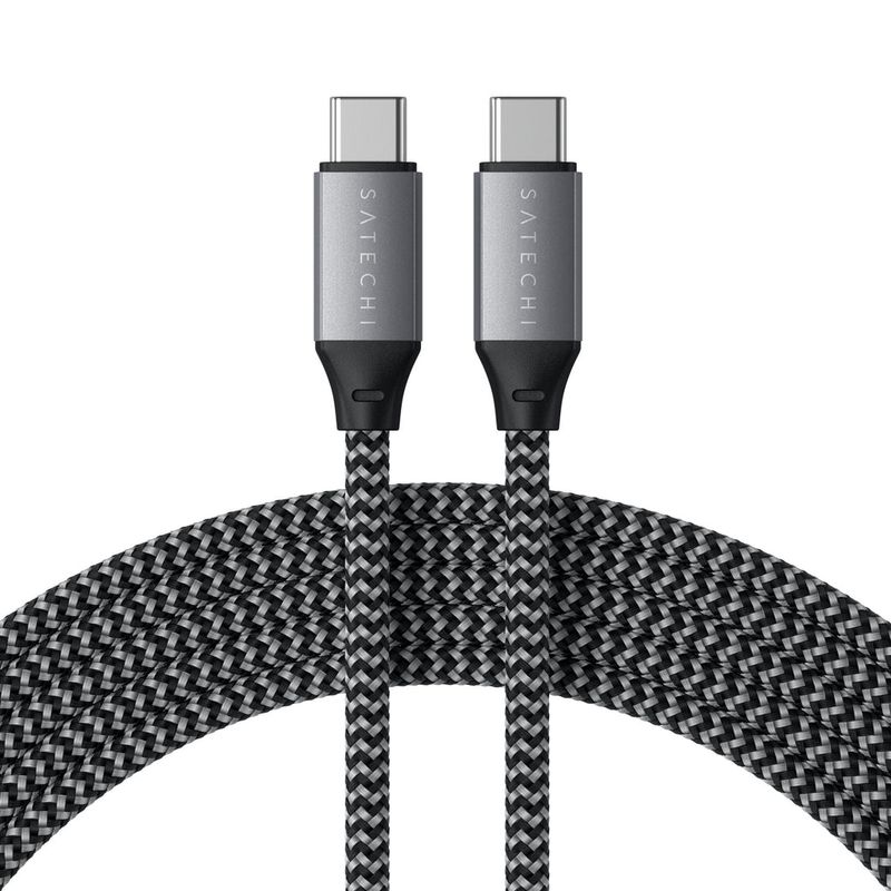 Satechi-ST-TCC2MM-cavo-USB-2-m-USB-C-Nero-Grigio