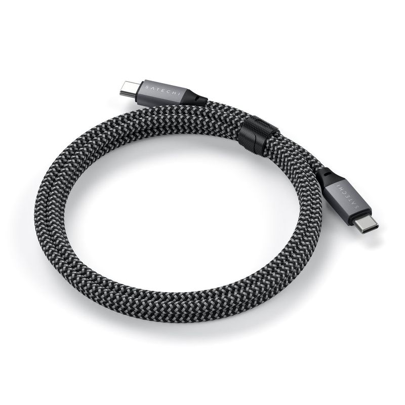 Satechi-ST-TCC2MM-cavo-USB-2-m-USB-C-Nero-Grigio