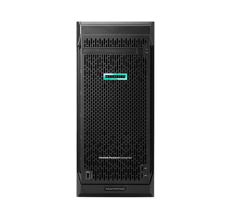 HPE-ProLiant-ML110-Gen10-server-Tower--4.5U--Intel®-Xeon®-Silver-4210R-24-GHz-16-GB-DDR4-SDRAM-800-W