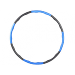 Hula hoop in schiuma 95 cm (blu-grigio) 8 pezzi