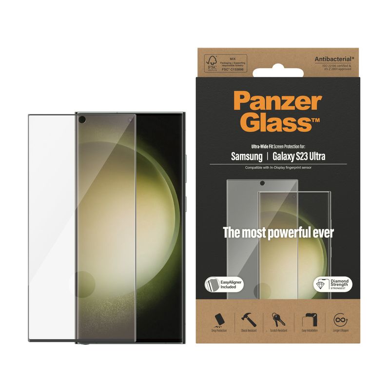 PanzerGlass-Samsung-Galaxy-S-Ultra-2023-UWF-FP-AB-wA-Pellicola-proteggischermo-trasparente-1-pz