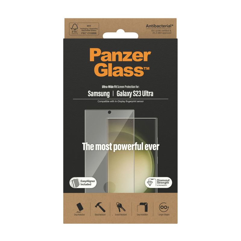 PanzerGlass-Samsung-Galaxy-S-Ultra-2023-UWF-FP-AB-wA-Pellicola-proteggischermo-trasparente-1-pz