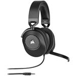 Corsair HS65 SURROUND Auricolare Cablato Portatile Giocare Carbonio (CORSAIR HS65 GAMING HEADSET CARBON WIRED)