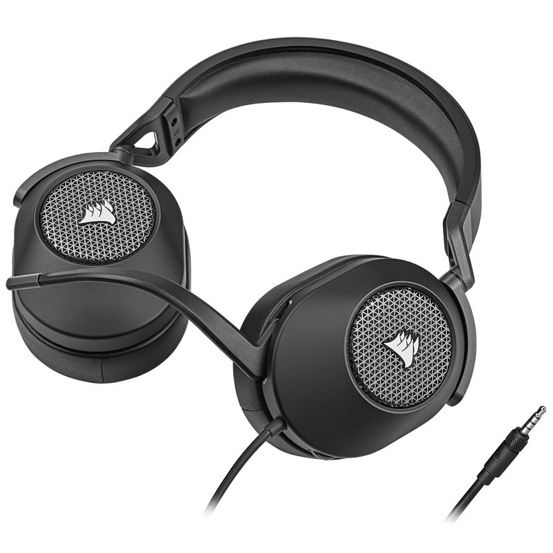 Corsair-HS65-SURROUND-Auricolare-Cablato-Portatile-Giocare-Carbonio