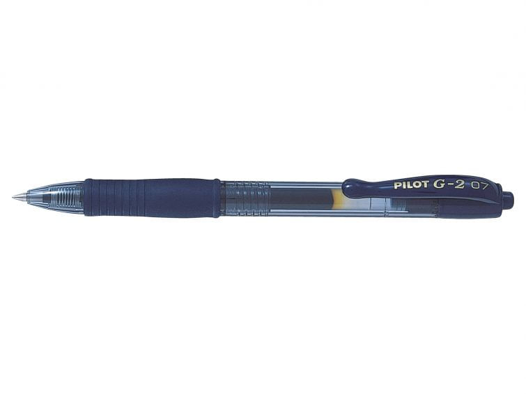 Pilot-BL-G2-7-Penna-retrattile-a-clip-Blu-12-pz