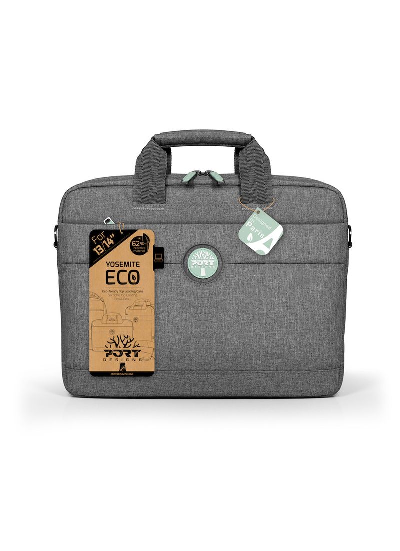 Port-Designs-Yosemite-Eco-TL-borsa-per-notebook-356-cm--14--Valigetta-ventiquattrore-Grigio--YOSEMITE-ECO-TL-13-14-GREY