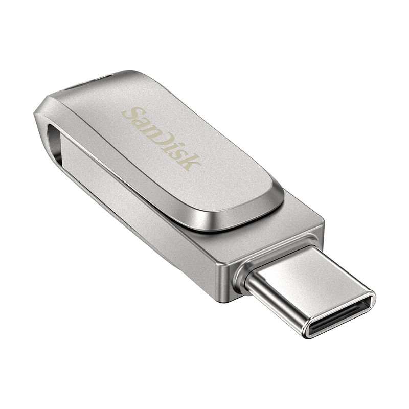 SanDisk-Ultra-Dual-Drive-Luxe-unita--flash-USB-256-GB-USB-Type-A---USB-Type-C-3.2-Gen-1--3.1-Gen-1--Acciaio-inossidabile