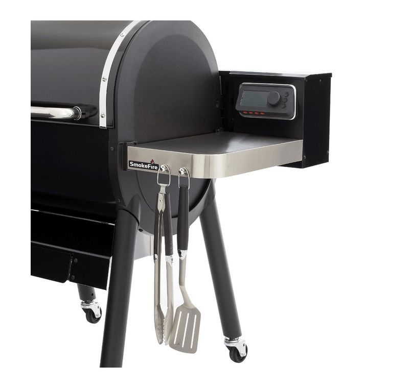 Weber-Smokey-Mountain-Cooker-47cm-Grill-Barile-Antracite-Nero-Argento