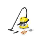 Karcher Kärcher WD 4 S 20 L Aspiratore a cilindro Secco e bagnato 1000 W Sacchetto per la polvere