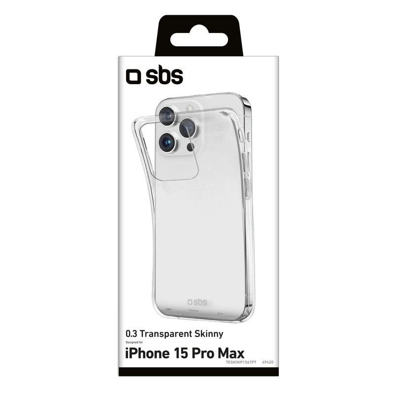 SBS-TESKINIP1567PT-custodia-per-cellulare-17-cm--6.7---Cover-Trasparente