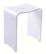 RIDDER-Sgabello-per-Bagno-Trendy-Bianco