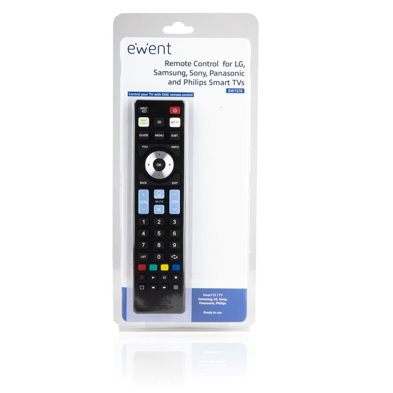 EWENT-TELECOMANDO-UNIVERSALE-PER-TV-SAMSUNG-LG-SONY-PANASONIC-EW1576