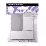 Daler Rowney Simply Confezione da 3 gomme da disegno: standard pangrattato e gomma in plastica