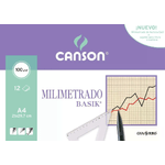 Canson Minipack da 12 fogli A4 - Graph Basik - 21x297 cm - 100 g - Colore seppia