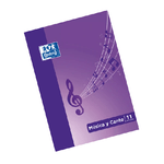 Oxford School Music & Singing A4 - Quaderno pinzato con copertina morbida