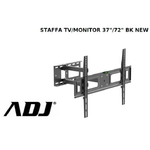 Staffa Tv/Monitor 37/72 Bk New Max 50Kg Max Vesa 600*400 Snodo180?