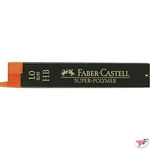 Faber-Castell 9069 Confezione da 12 Mine in Super-Polimero per Portamine 1.0 HB - Resistenti e Lisce