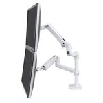 Ergotron LX Series 45-492-216 supporto da tavolo per Tv a schermo piatto 61 cm (24") Scrivania Bianco