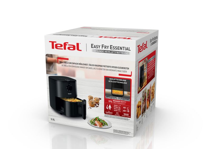 Tefal-Easy-Fry-EY130815-friggitrice-Singolo-35-L-Indipendente-1350-W-Friggitrice-ad-aria-calda-Nero