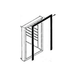 Isotherm Cornice nera per 42-49 lt