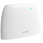 Tenda N300 router wireless Fast Ethernet Banda singola (2.4 GHz) 4G Bianco