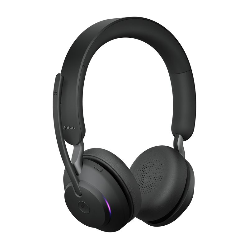 Jabra-Evolve2-65-MS-Stereo-Auricolare-Wireless-A-Padiglione-Ufficio-USB-tipo-A-Bluetooth-Nero