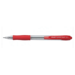 PILOT BPGP-10R-M Penna a Sfera, Rosso, Confezione da 12 pezzi