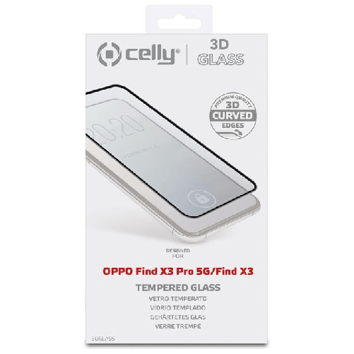 Celly-3D-glass-Pellicola-proteggischermo-trasparente-Oppo-1-pz